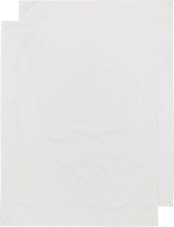 Meyco baby wieglaken 75x100 cm Offwhite (set van 2) - Foto 1