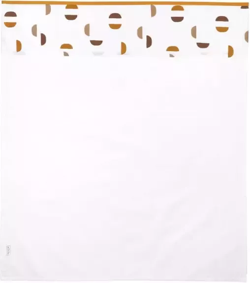 Meyco baby wieglaken Shapes 75x100 cm honey gold - Foto 3