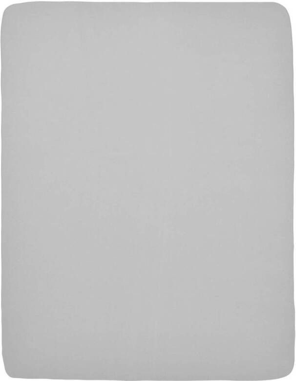 Meyco hoeslaken boxmatras 75x95 cm lichtgrijs - Foto 4