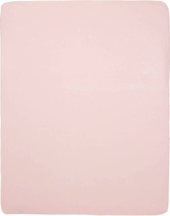 Meyco hoeslaken boxmatras 75x95 cm lichtroze