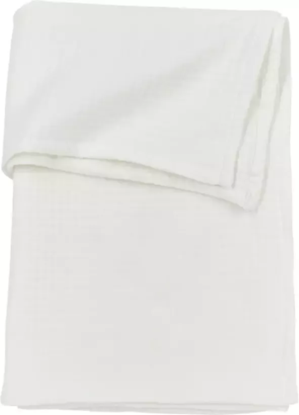Meyco hydrofiele baby ledikantlaken 100x150cm offwhite - Foto 3