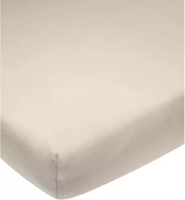 Meyco jersey Hoeslaken boxmatras 75x95 cm sand - Foto 1