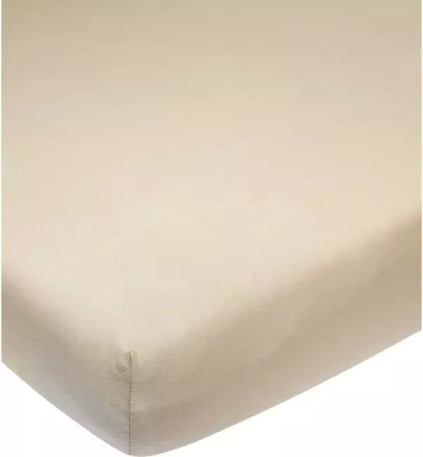 Meyco katoenen jersey co-sleeper hoeslaken 50x90 cm Sand - Foto 3