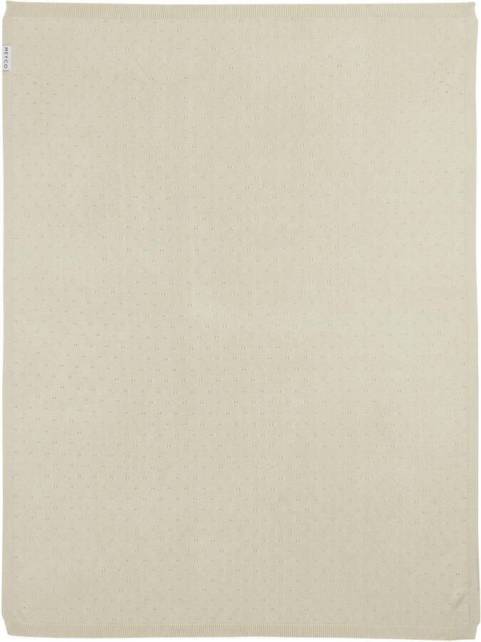 Meyco bamboe ledikantdeken Ajour Soft sand