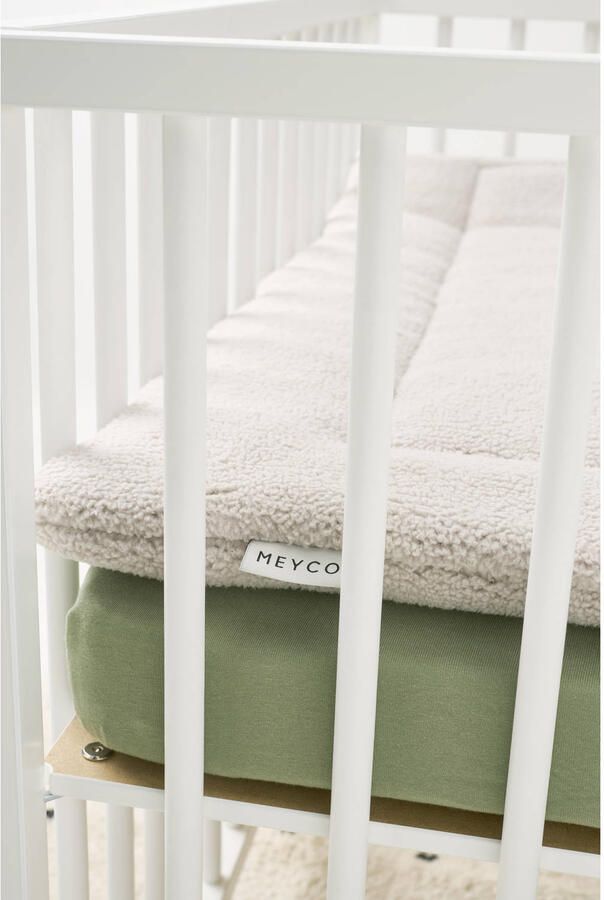 Meyco hoeslaken boxmatras groen - Foto 2