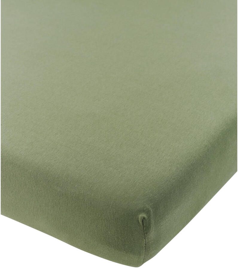 Meyco hoeslaken junior bed groen - Foto 3
