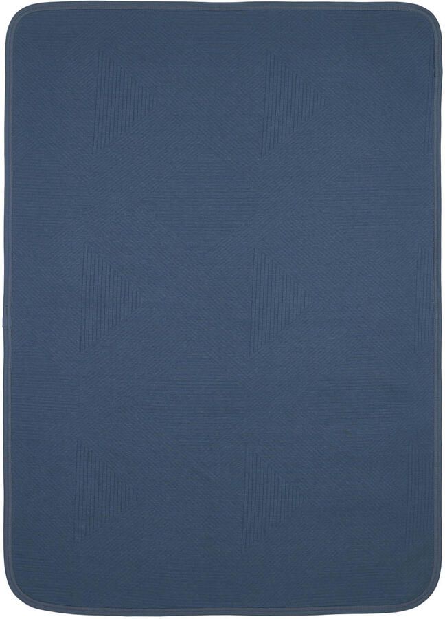 Meyco Jacquard wiegdeken Pure indigo - Foto 2