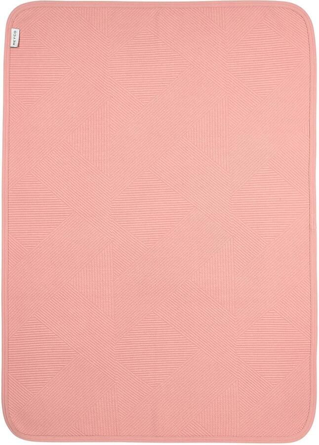 Meyco Jacquard wiegdeken rose - Foto 2