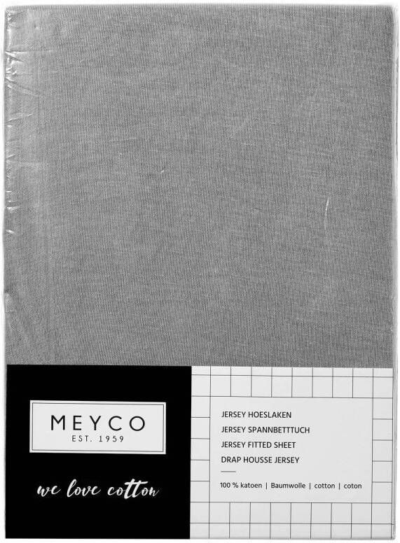 Meyco jersey baby hoeslaken ledikant 60x120 cm - Foto 1