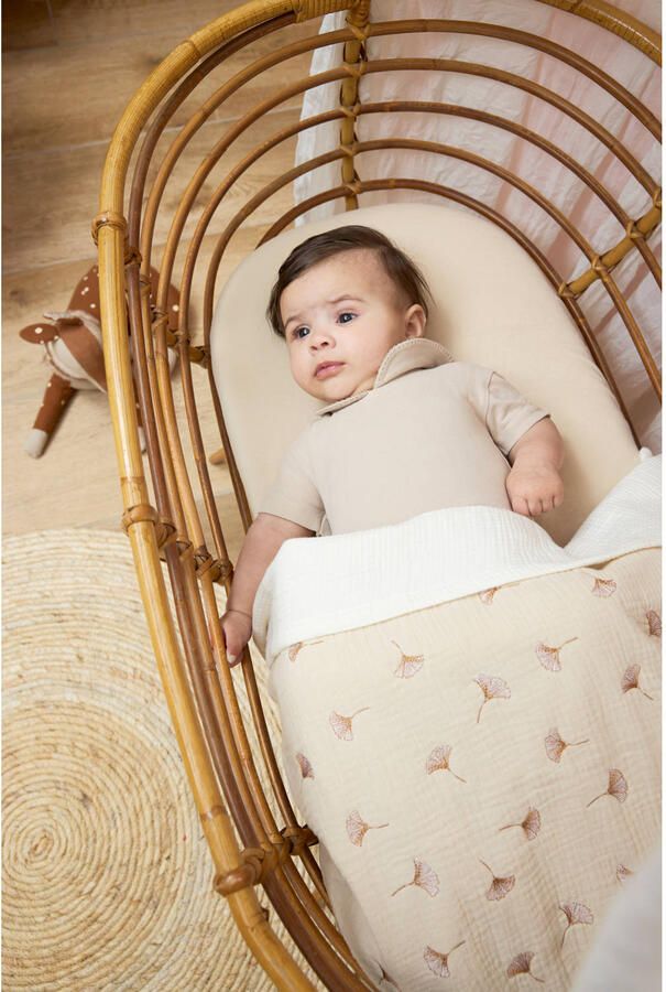 Meyco jersey hoeslaken co-sleeper soft sand - Foto 2
