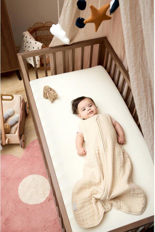 Meyco jersey hoeslaken juniorbed nature (set van 2) - Foto 2
