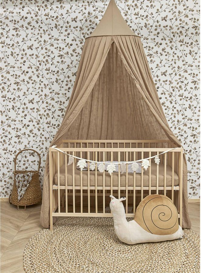 Meyco jersey ledikant hoeslaken 60x120 cm taupe