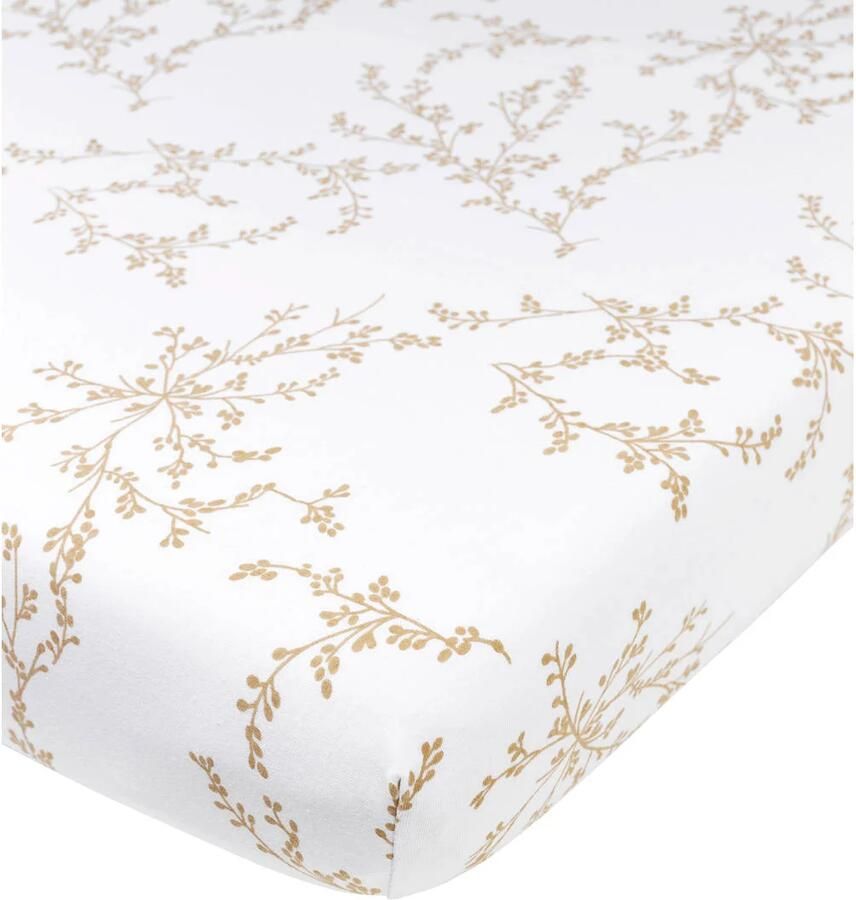 Meyco junior bed hoeslaken Branches beige