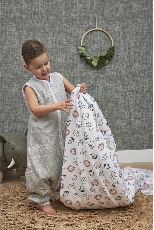 Meyco katoenen dekbedovertrek ledikant (100x135 cm) - Foto 2