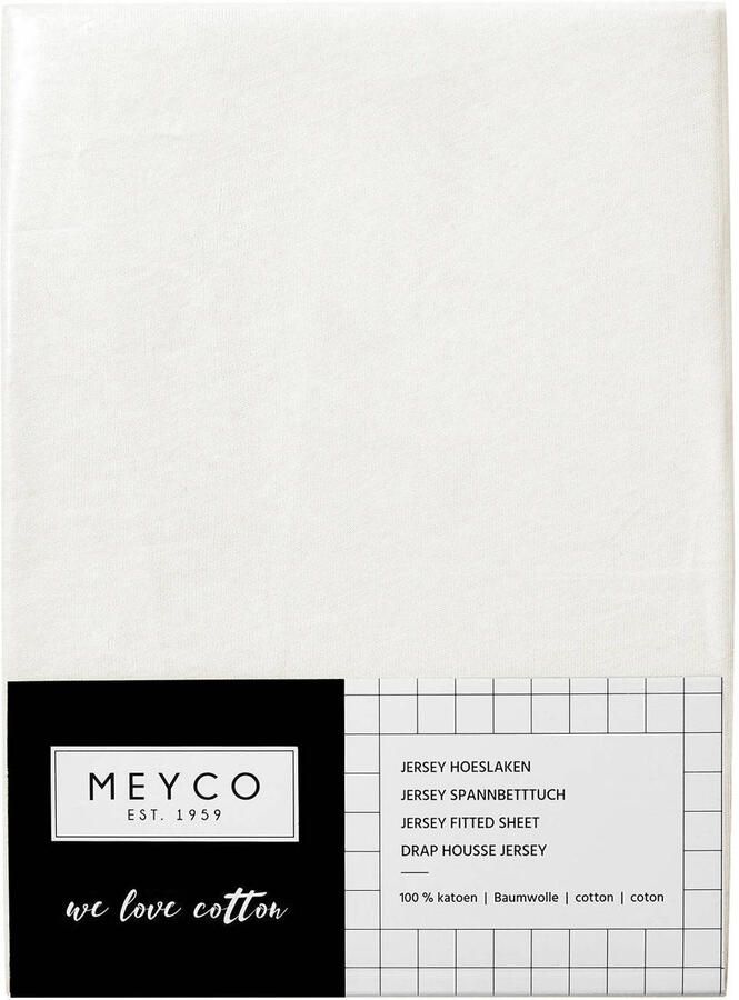 Meyco katoenen jersey kinderhoeslakenbed 70x140 150 cm - Foto 2