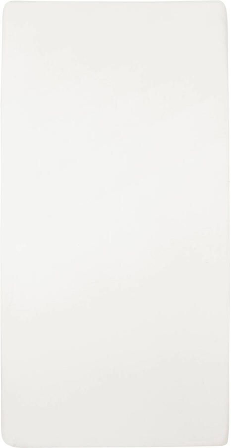 Meyco katoenen jersey wieg hoeslaken 50x90 offwhite