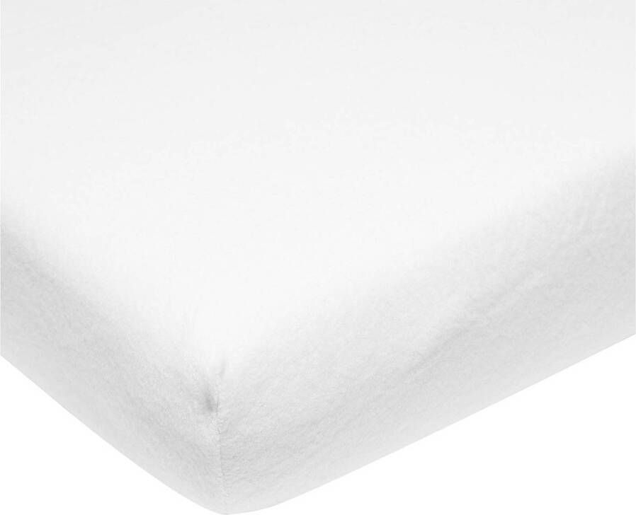 Meyco katoenen molton hoeslaken wieg 40x80 90 cm - Foto 2