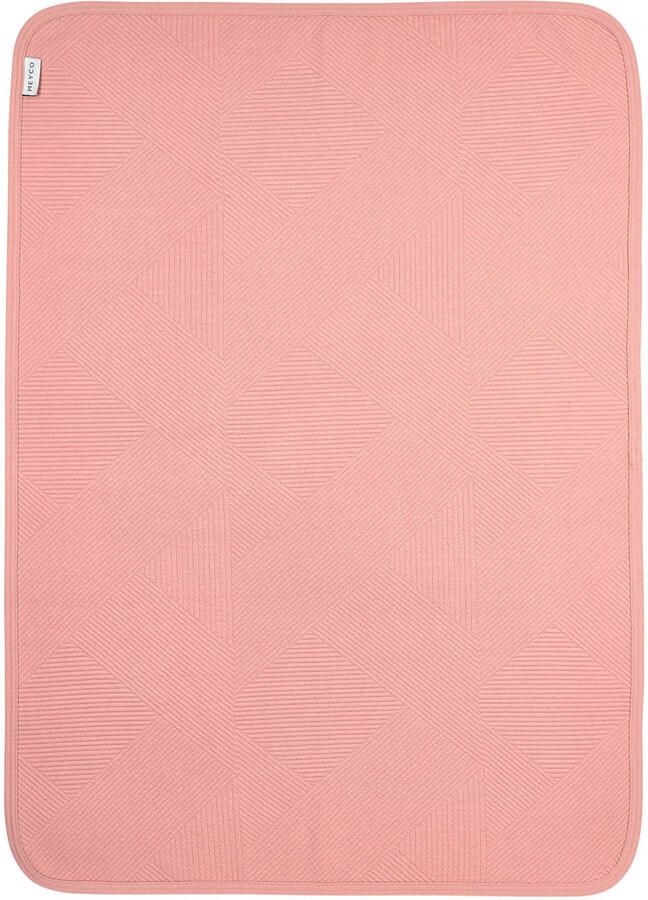 Meyco ledikantdeken Jacquard rose - Foto 2
