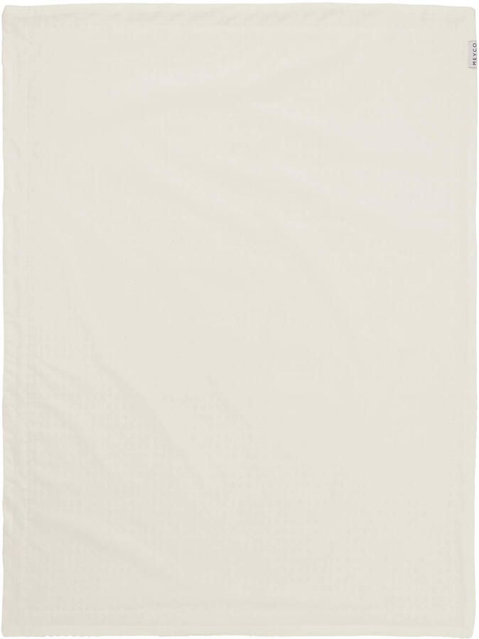 Meyco ledikantdeken Waffle Cotton nature