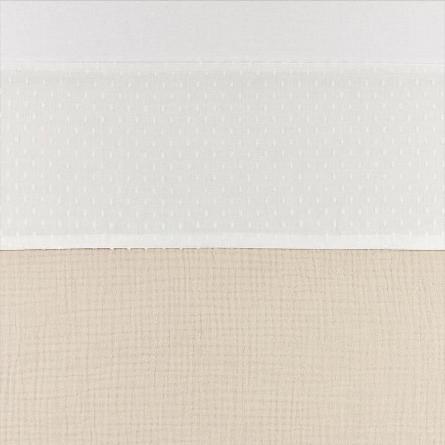 Meyco ledikantlaken Plume offwhite - Foto 3