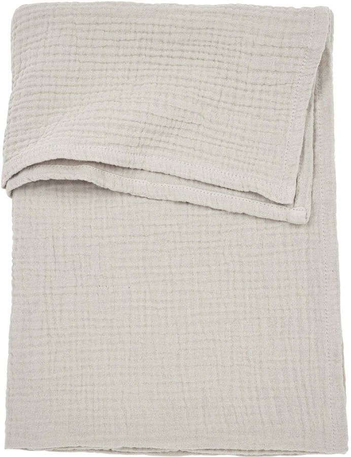 Meyco pre-washed hydrofiel ledikant laken greige