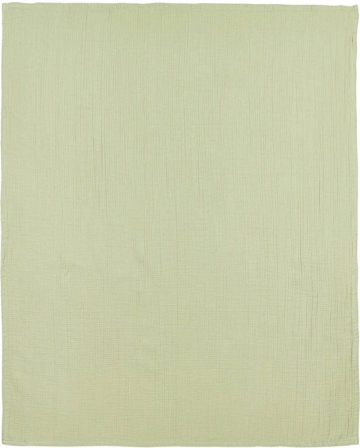 Meyco pre-washed hydrofiel ledikant laken soft olive - Foto 2