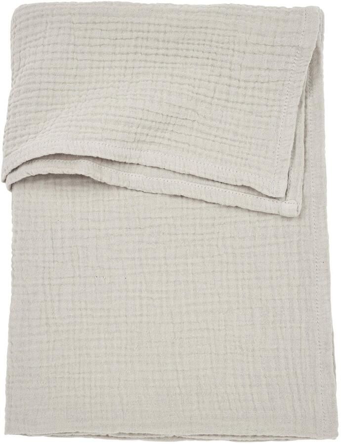 Meyco pre-washed hydrofiel wieglaken greige - Foto 3