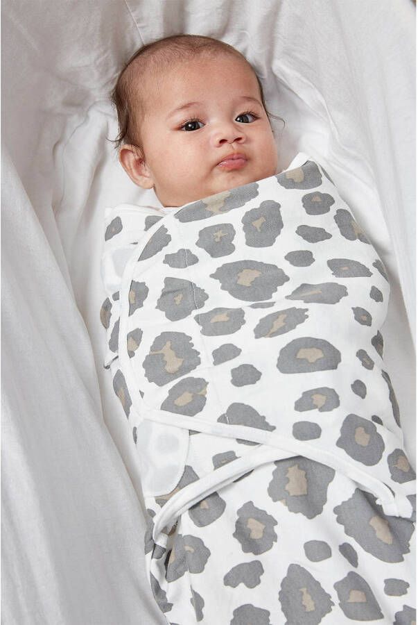 Meyco swaddle 4-6 mnd Panter neutral - Foto 2