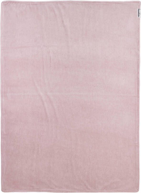 Meyco wiegdeken velvet Knit basic 75x100 cm lilac - Foto 2