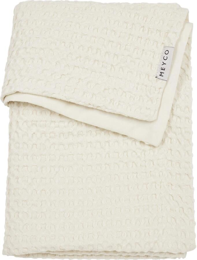 Meyco wiegdeken Waffle Cotton Nature - Foto 3
