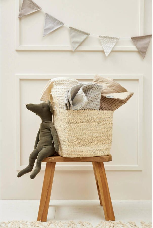 Meyco ledikantdeken Waffle Cotton sand - Foto 2