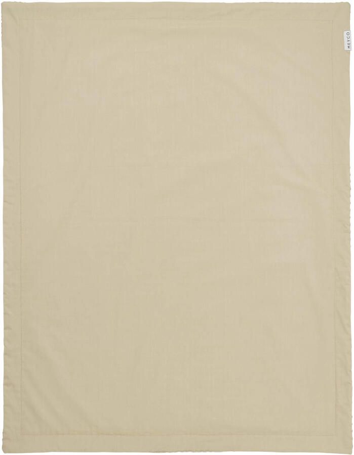 Meyco wiegdeken Waffle Cotton sand
