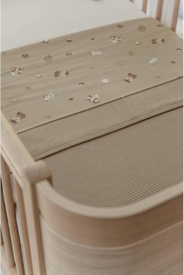 Meyco wieglaken Forest Animals beige - Foto 2