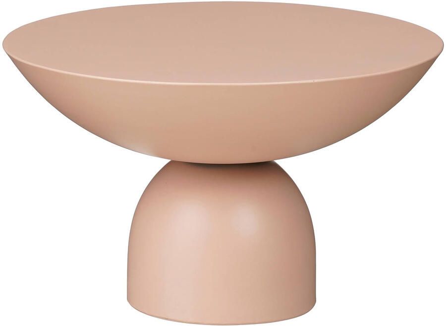 Mica Decorations Celise Bijzettafel H28 x Ø47 cm Metaal Lichtroze