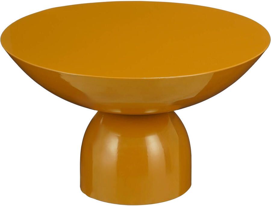 Mica Decorations Celise Bijzettafel H28 x Ø47 cm Metaal Bruin