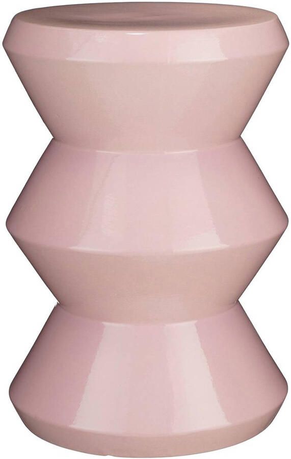 Mica Decorations Bijzettafel H42 x Ø31 cm Keramiek Lila - Foto 3