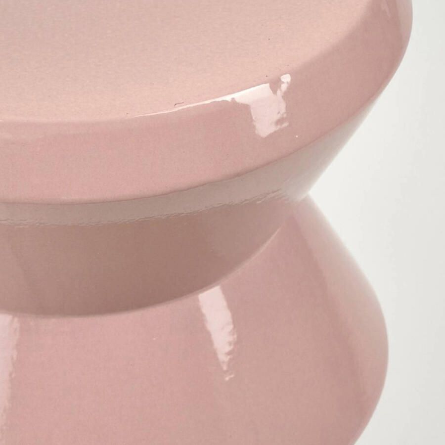 Mica Decorations Bijzettafel H42 x Ø31 cm Keramiek Lila - Foto 2