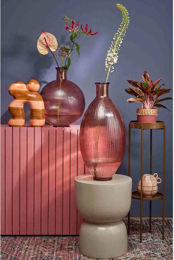 Mica Decorations Stage Bijzettafel H45 x Ø35 cm Cement Beige - Foto 2