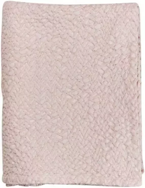 Mies & Co baby ledikantdeken Honeycomb 110x140 cm soft pink - Foto 3