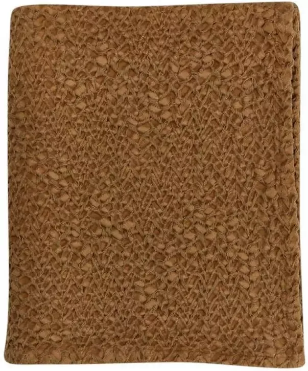 Mies & Co baby wiegdeken Honeycomb 70x100 cm Bronze mist - Foto 3