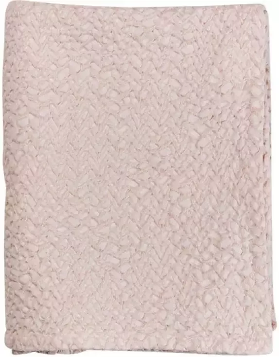 Mies & Co baby wiegdeken Honeycomb 70x100 cm soft pink - Foto 3