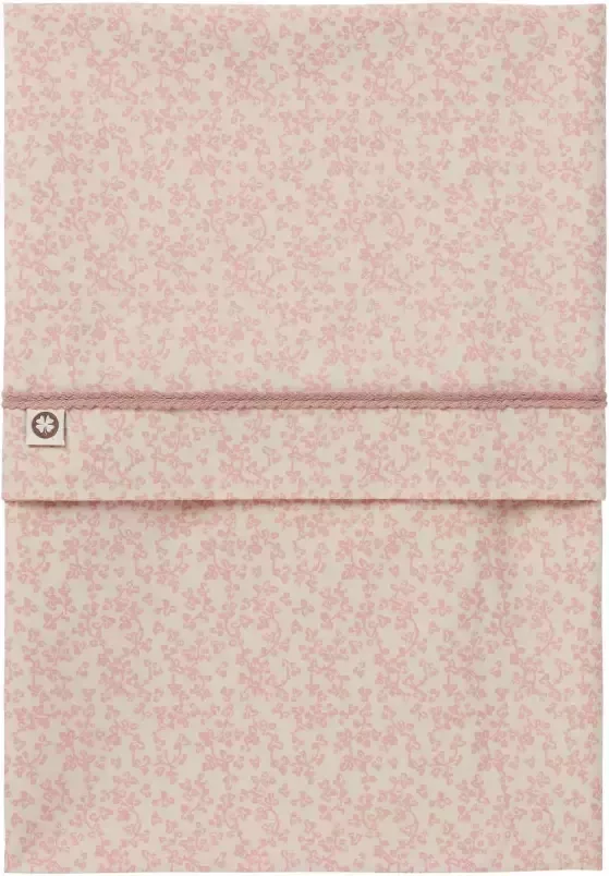 Noppies Baby Comfort Botanical poplin reversible ledikantlaken Misty Rose - Foto 2