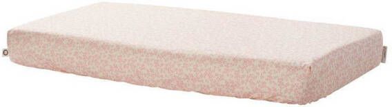 Noppies Baby Comfort Baby Comfort katoen Botanical poplin hoeslaken wieg 40x80 cm Misty Rose - Foto 3