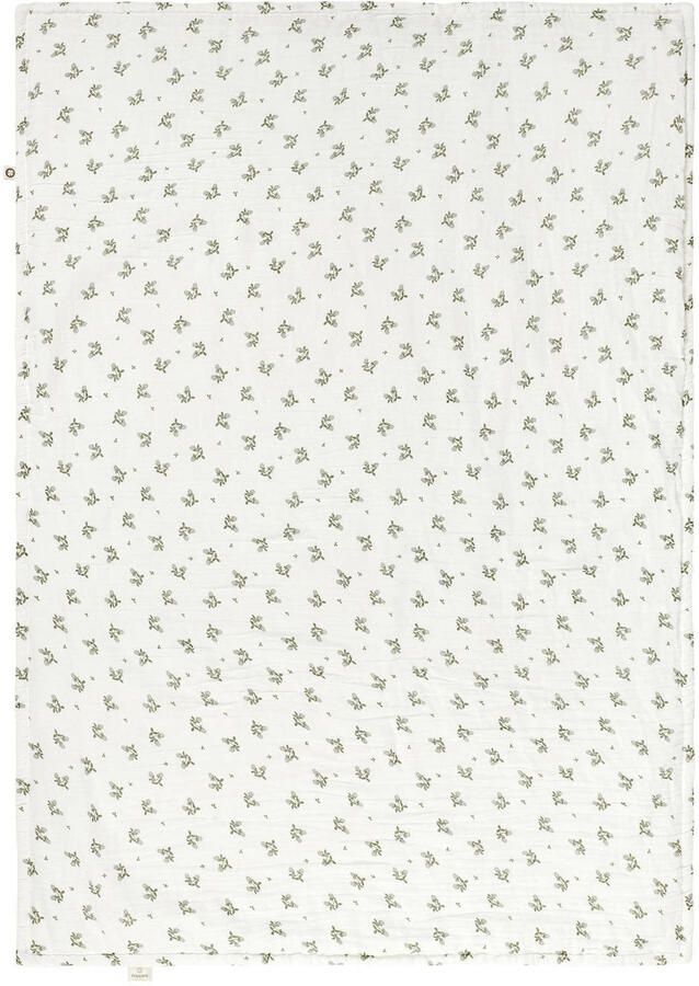 Noppies Baby Comfort Blooming Clover reversible baby ledikantdeken 100x140 cm Beetle - Foto 3