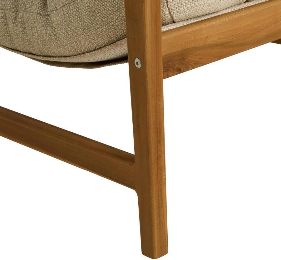 NOUS Garden loungestoel Mist teak - Foto 2