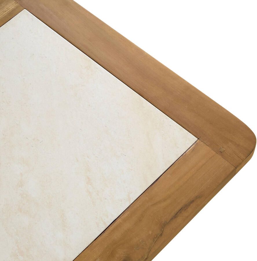 NOUS Garden salontafel Ventana teak (100x100) - Foto 2