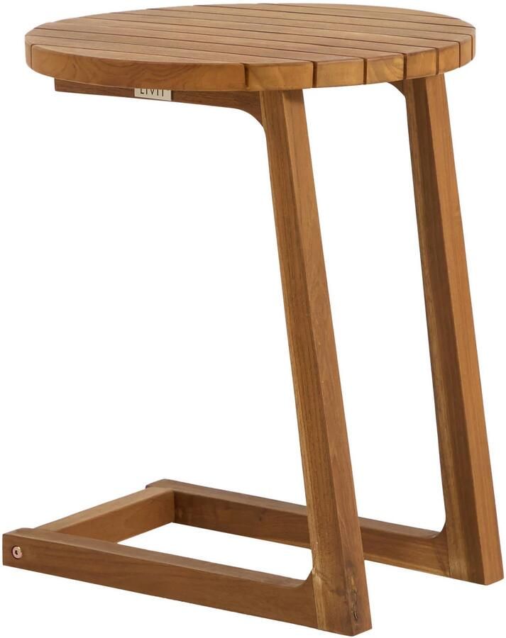 NOUS Garden teak bijzettafel Volta (Ø40 cm) - Foto 2