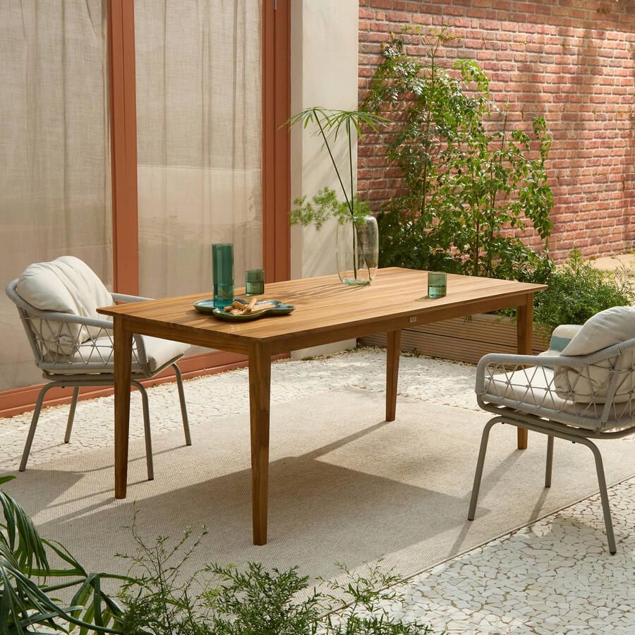NOUS Garden tuintafel Ferrol Teak (180x90 cm) - Foto 3