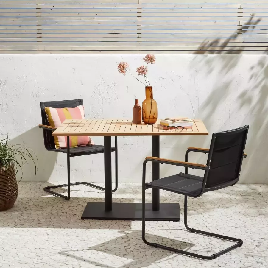 NOUS Garden teak tuintafel Beira (120x80 cm)