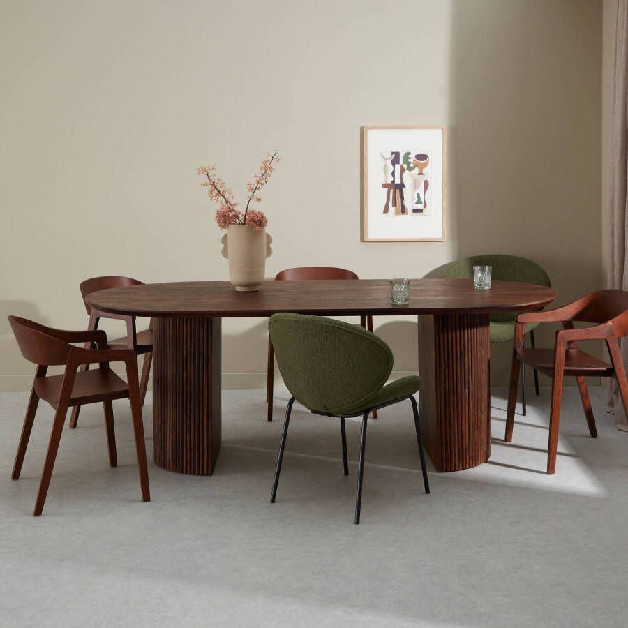 NOUS Living eetkamertafel (220 cm) Jaime - Foto 2